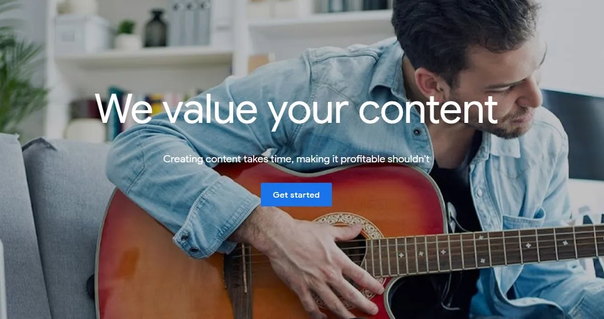 Google adsense - affiliate marketing websites