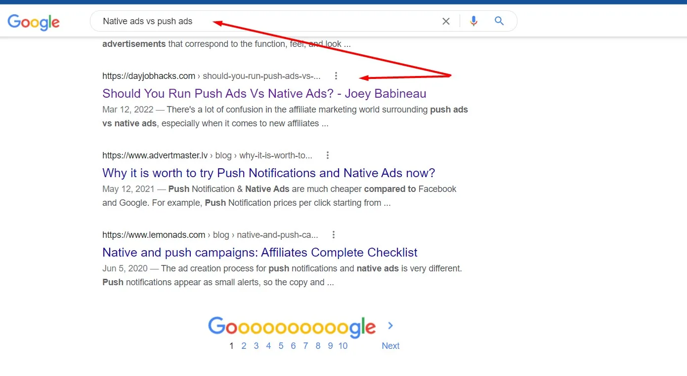 traffic sources for affiliate marketing