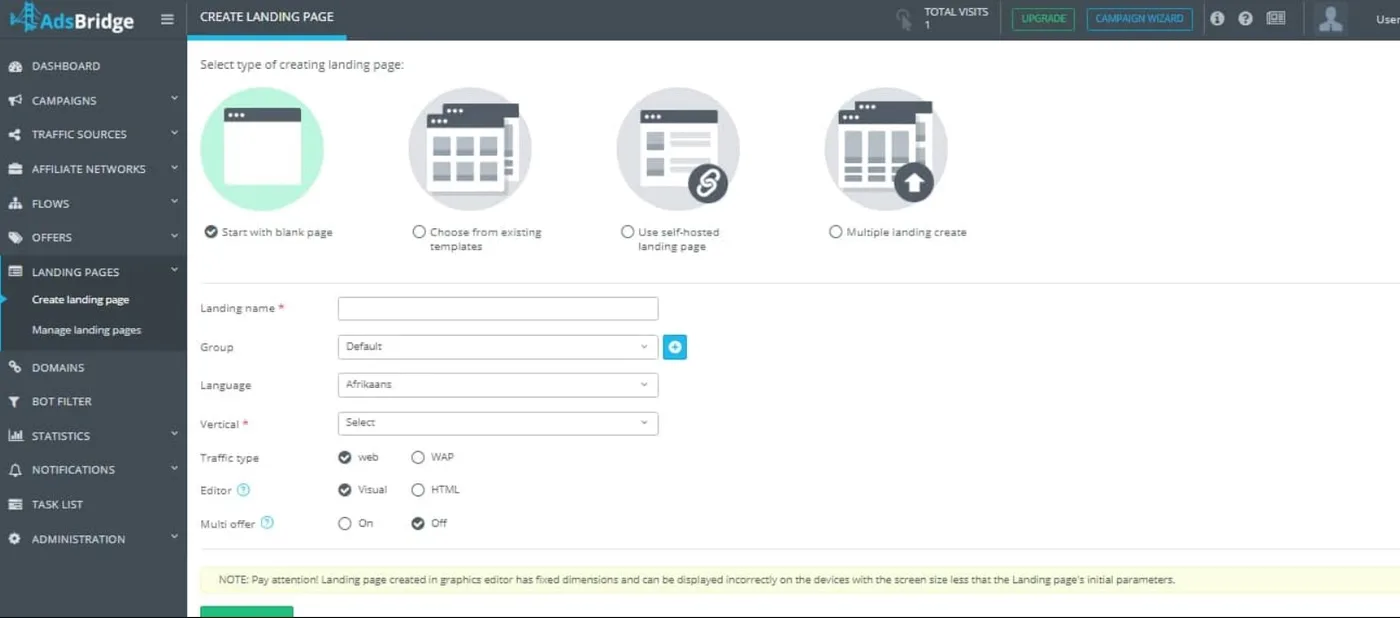 adsbridge tracking