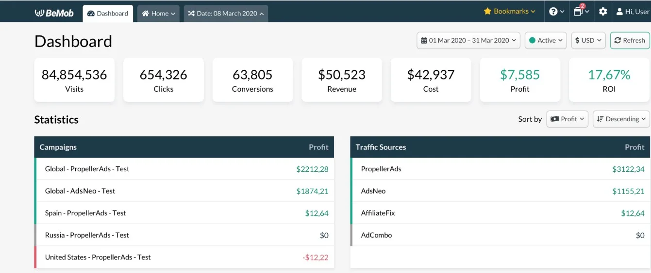 affiliate toolkit bemob