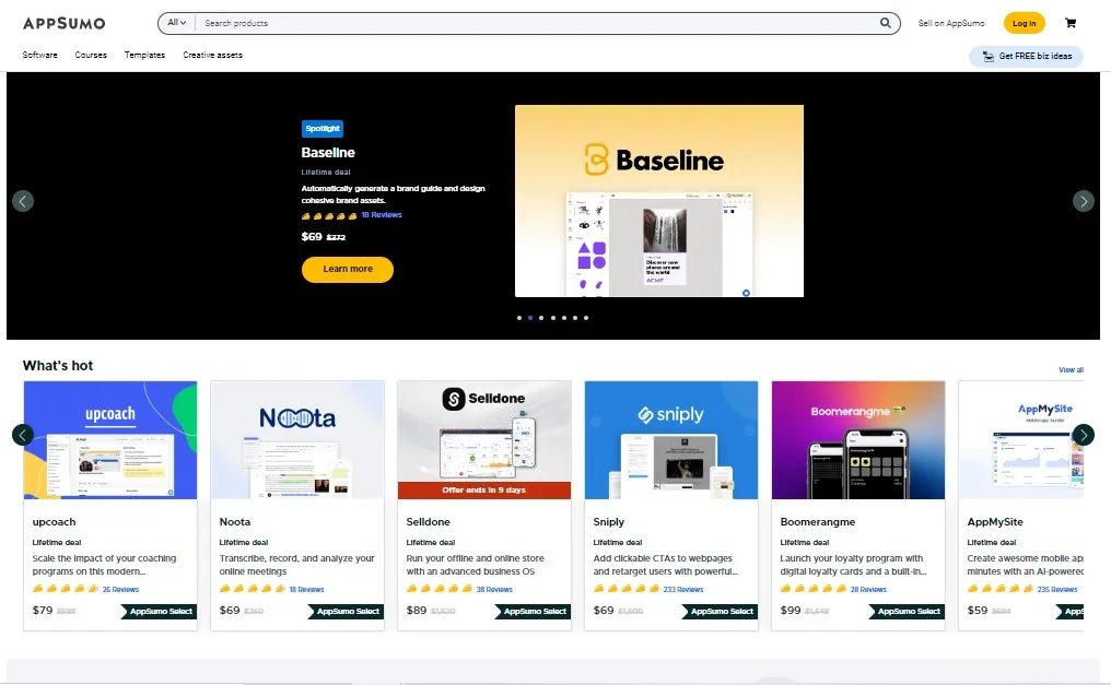 appsumo deals
