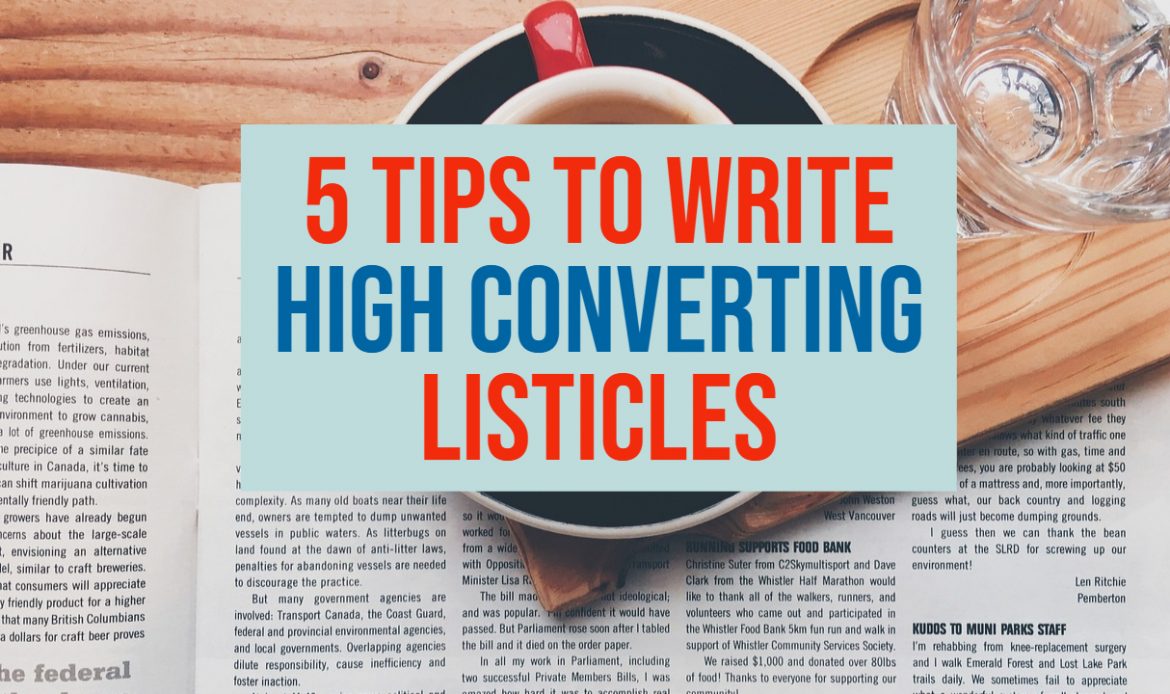 high converting listicles