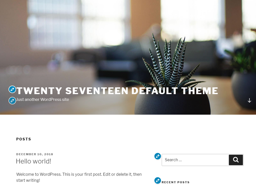 Wordpress Default Theme