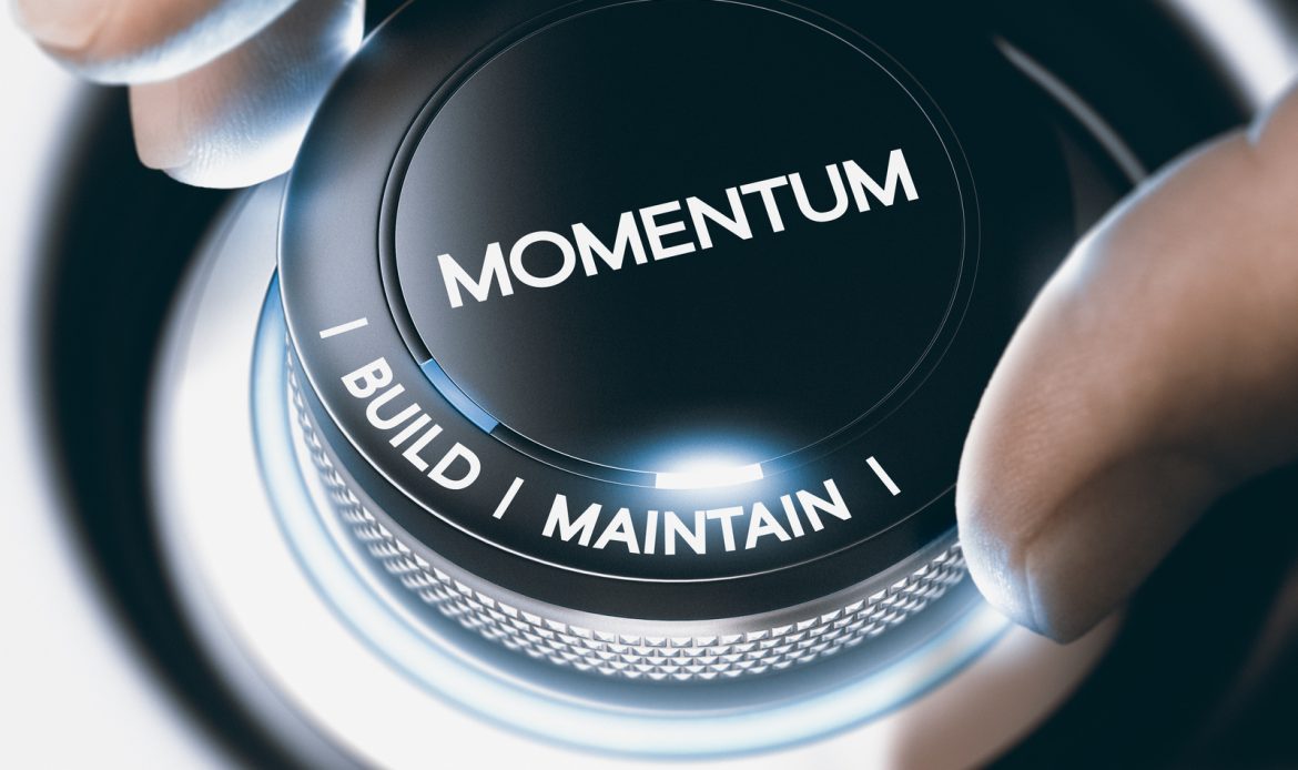 Building momentum in your business.