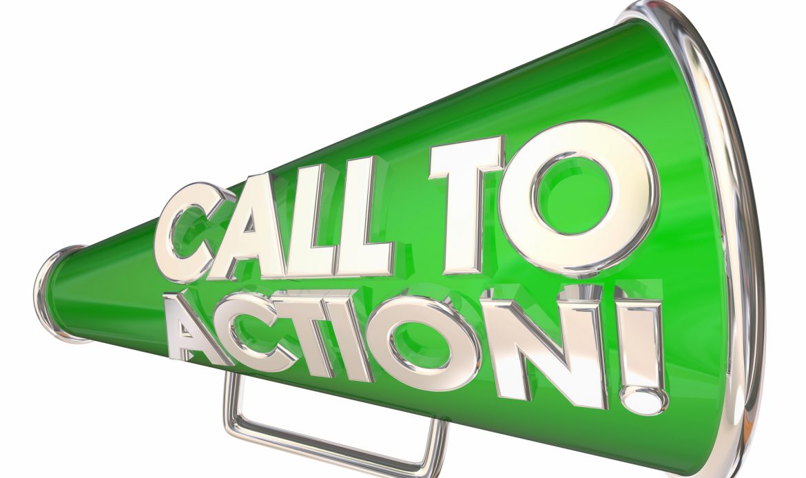A clear call to action will increase conversions