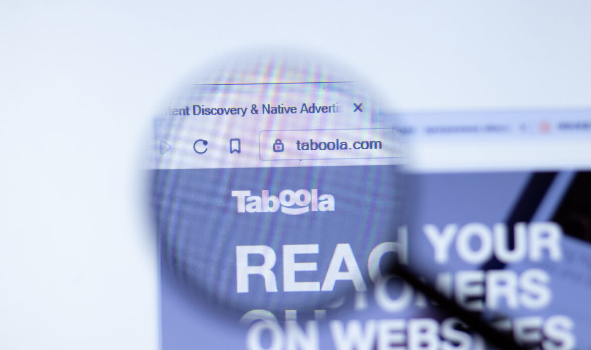 Taboola Major Ad Network